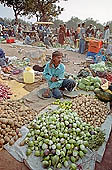 Khajuraho village - the market 